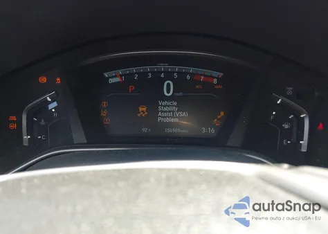 2017 Honda Cr-V Ex-L/Ex-L Navi from USA, damaged, VIN 2HKRW2H8XHH611955